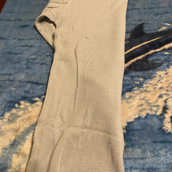 Gray turtleneck sweater dress - Picture 3 of 7